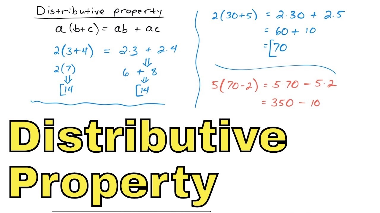 11 The Distributive Property Of Multiplication In Algebra Part 1 YouTube