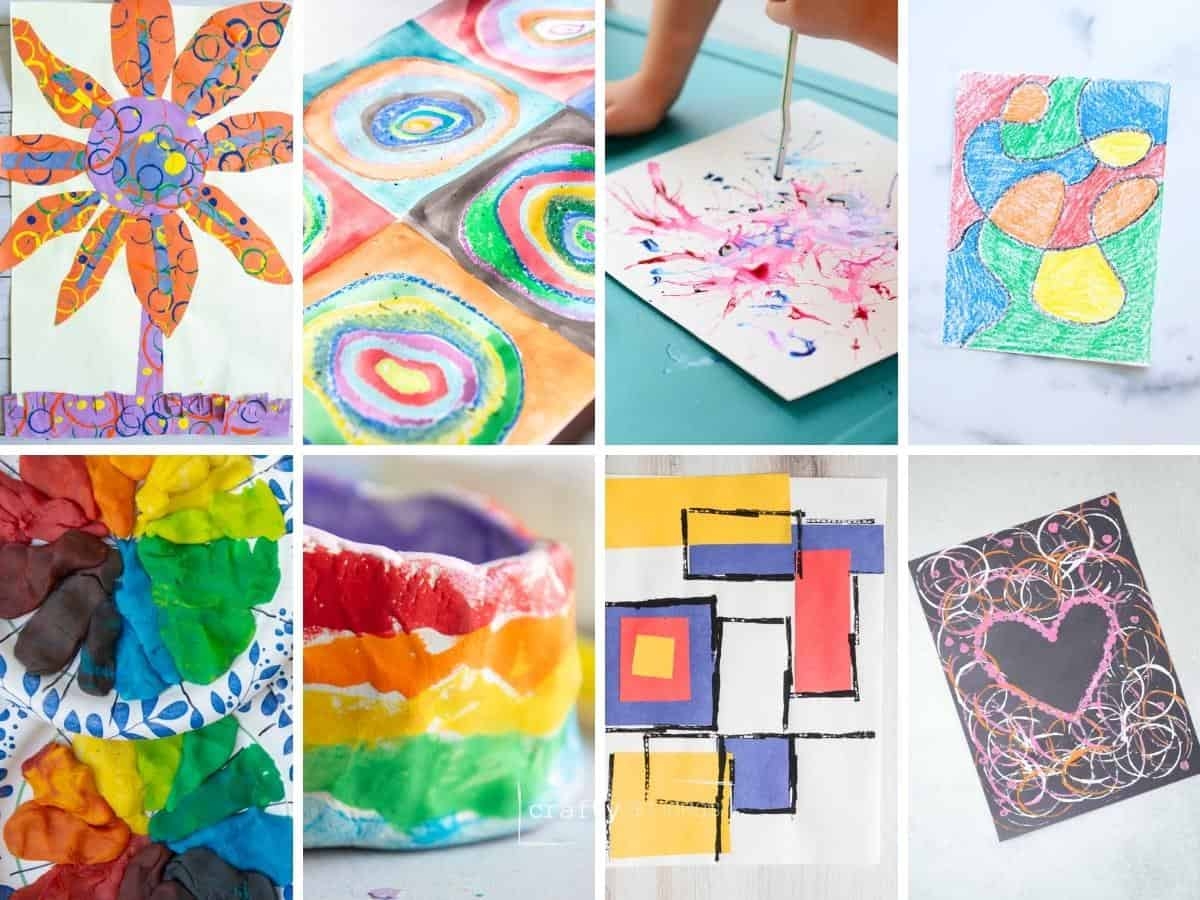 15 Cool Kindergarten Art Projects Kids Will Love Crafty Art Ideas