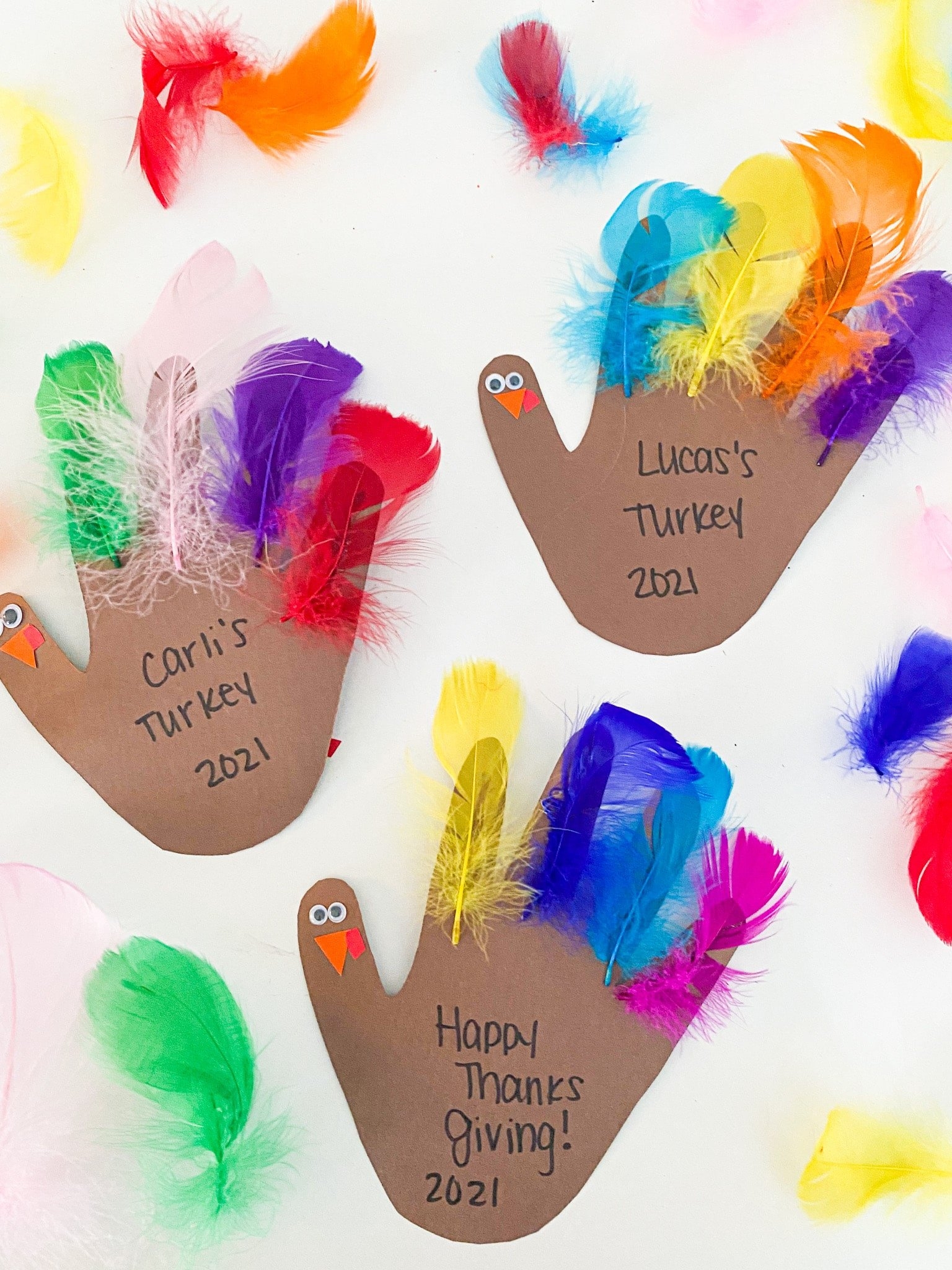 17 EASY Preschool Turkey Crafts 2025 ABCDee Learning