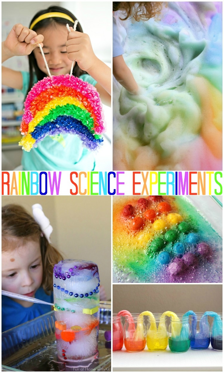 20 Rainbow Science Experiments Your Kids Will Go Crazy Over 