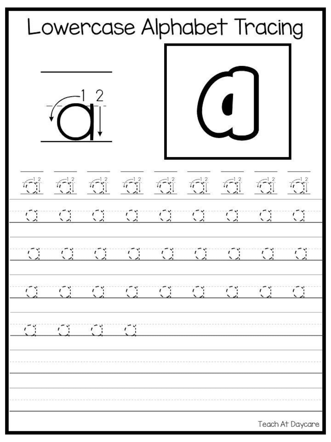 free printable tracing worksheets for preschool