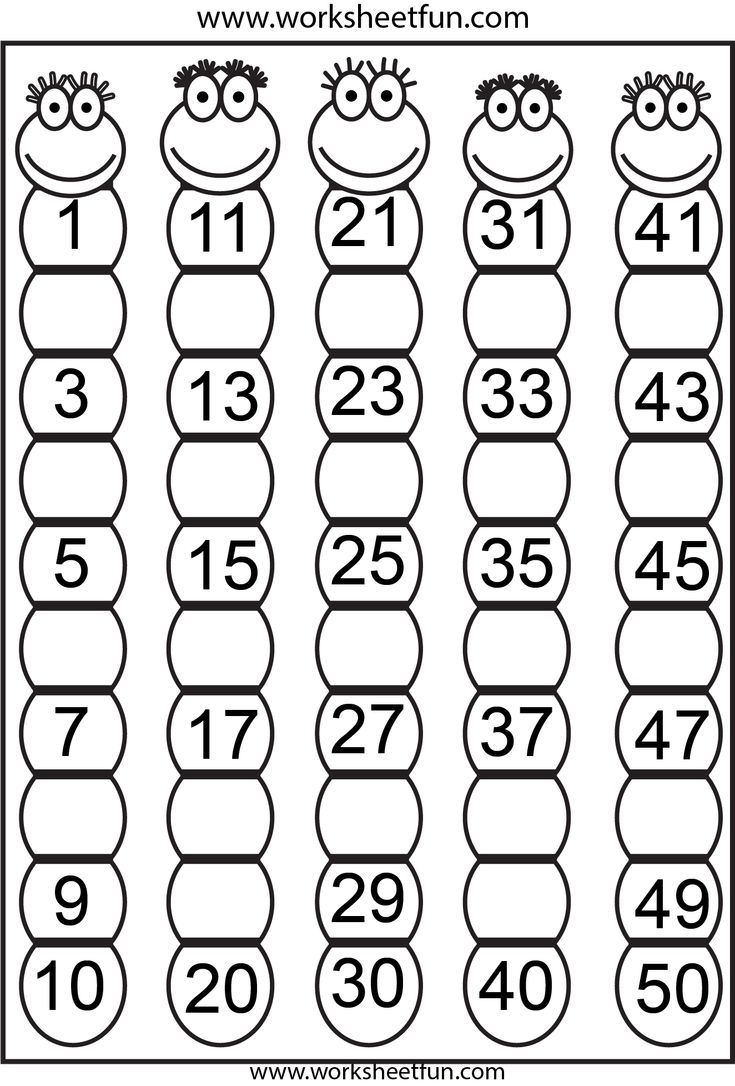 printable learning worksheets for kindergarten