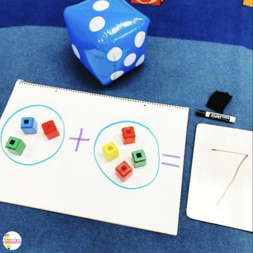 4 Kindergarten Whole Group Math Games That Use Jumbo Dice Natalie Lynn Kindergarten