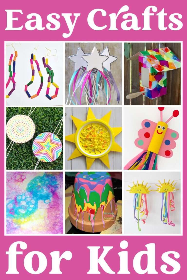 50 Quick Easy Kids Crafts Happiness Is Homemade