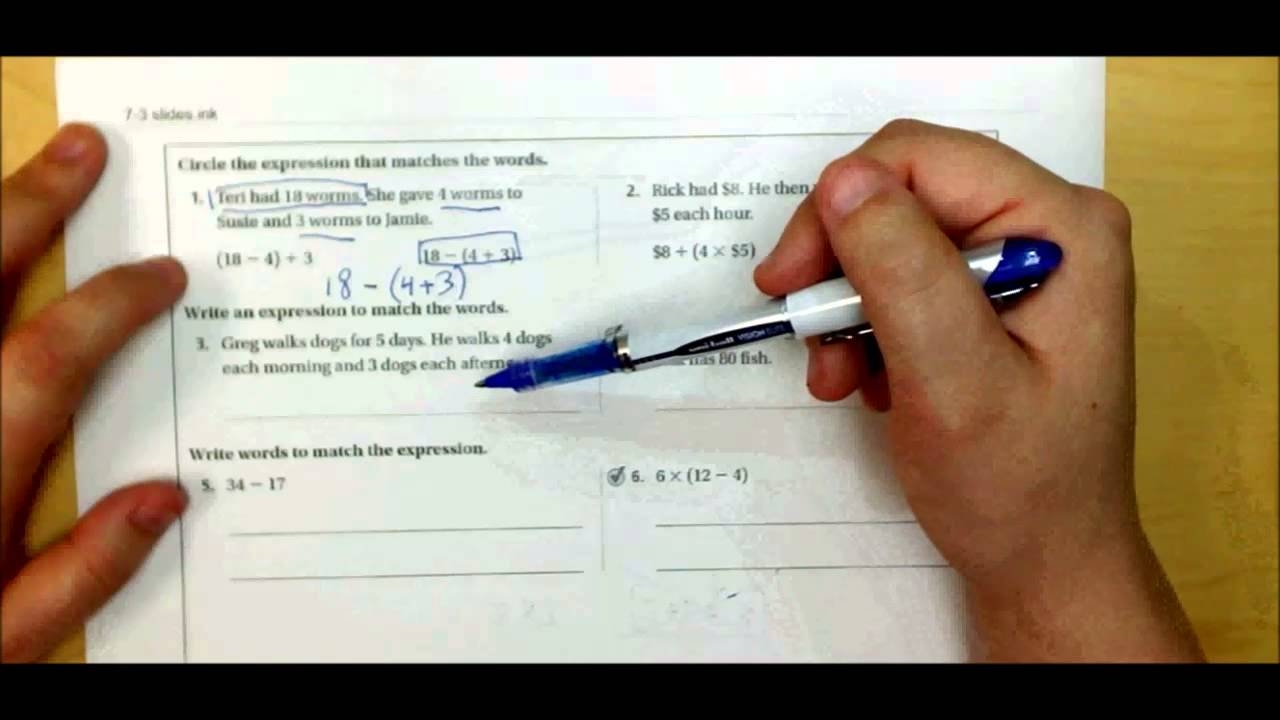 7 3 Numerical Expressions YouTube