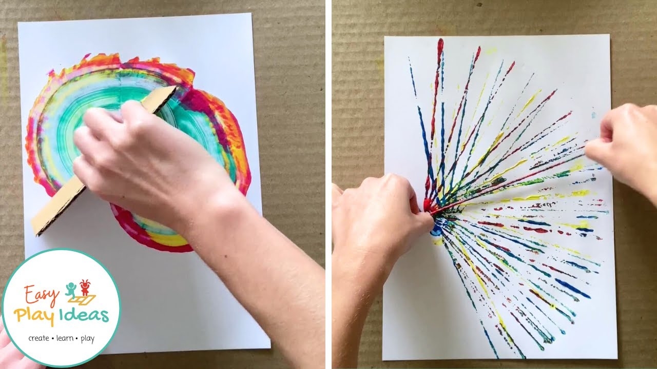 Abstract Painting Ideas For Kids Process Art Ideas For Kids Painting Ideas For Kids YouTube