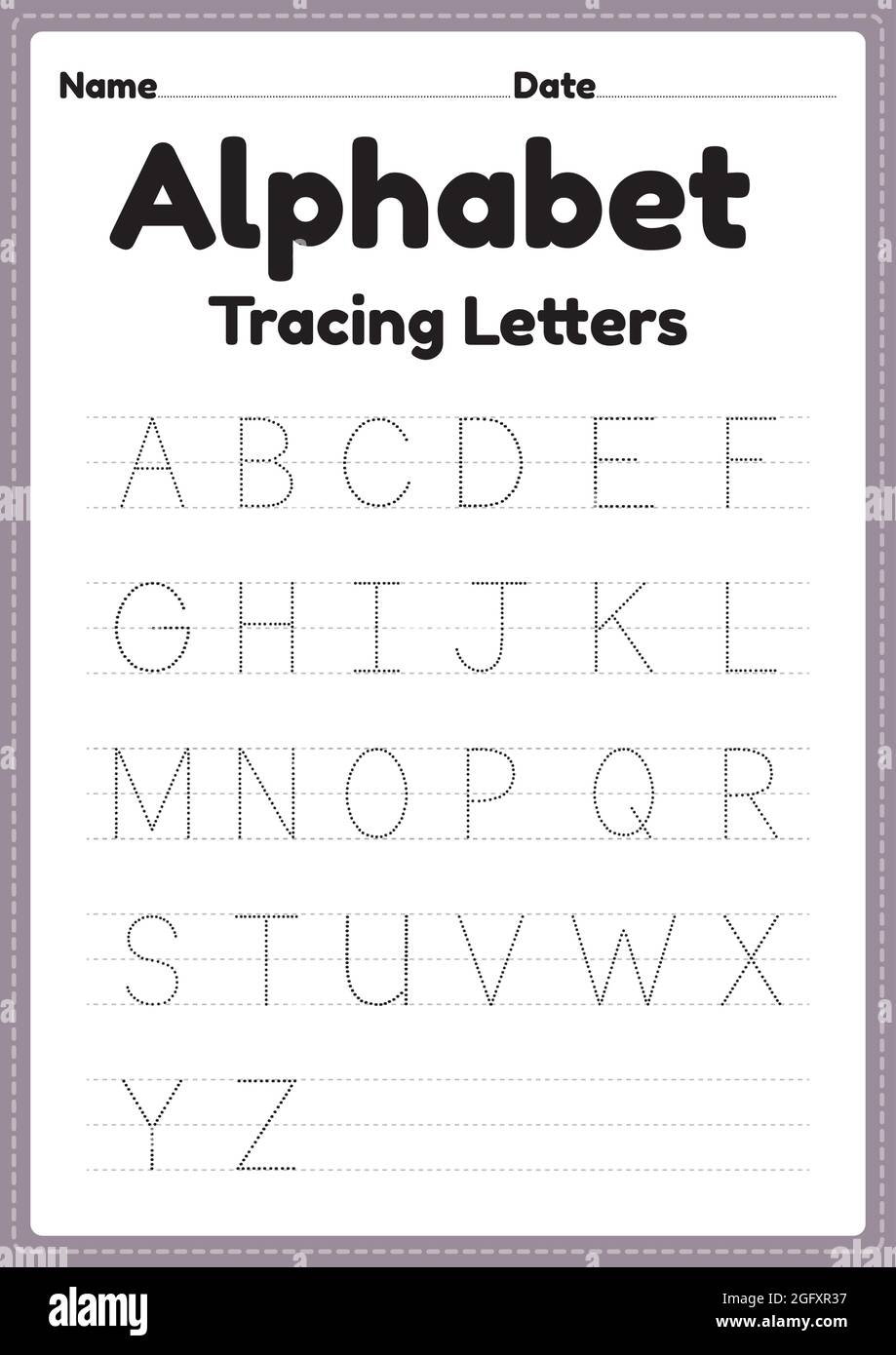 letter worksheets for kindergarten