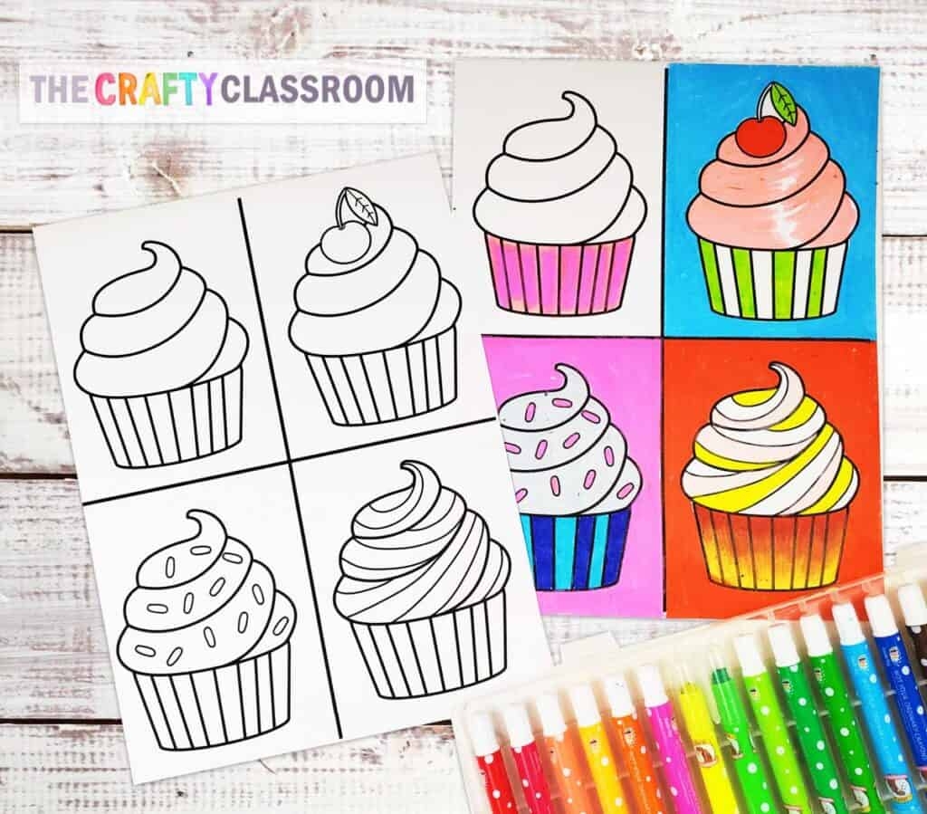 Andy Warhol Art Project For Kids The Crafty Classroom