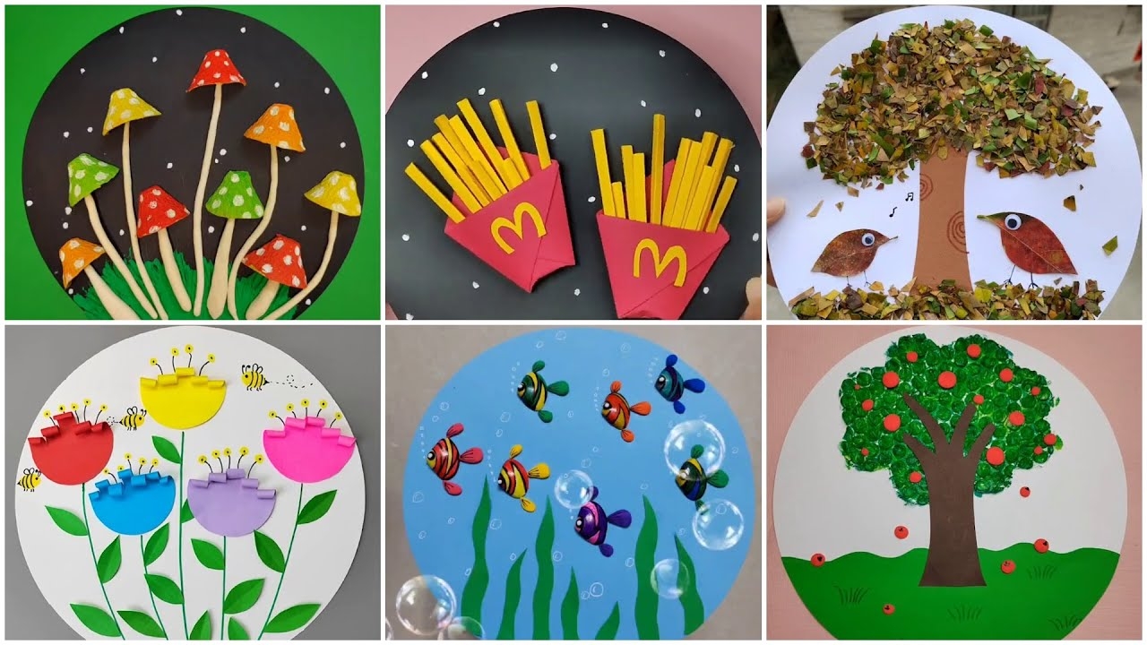 Colorful Art Craft Projects For Kids Of All Ages Quick Easy Kids Crafts That Anyone Can Make YouTube