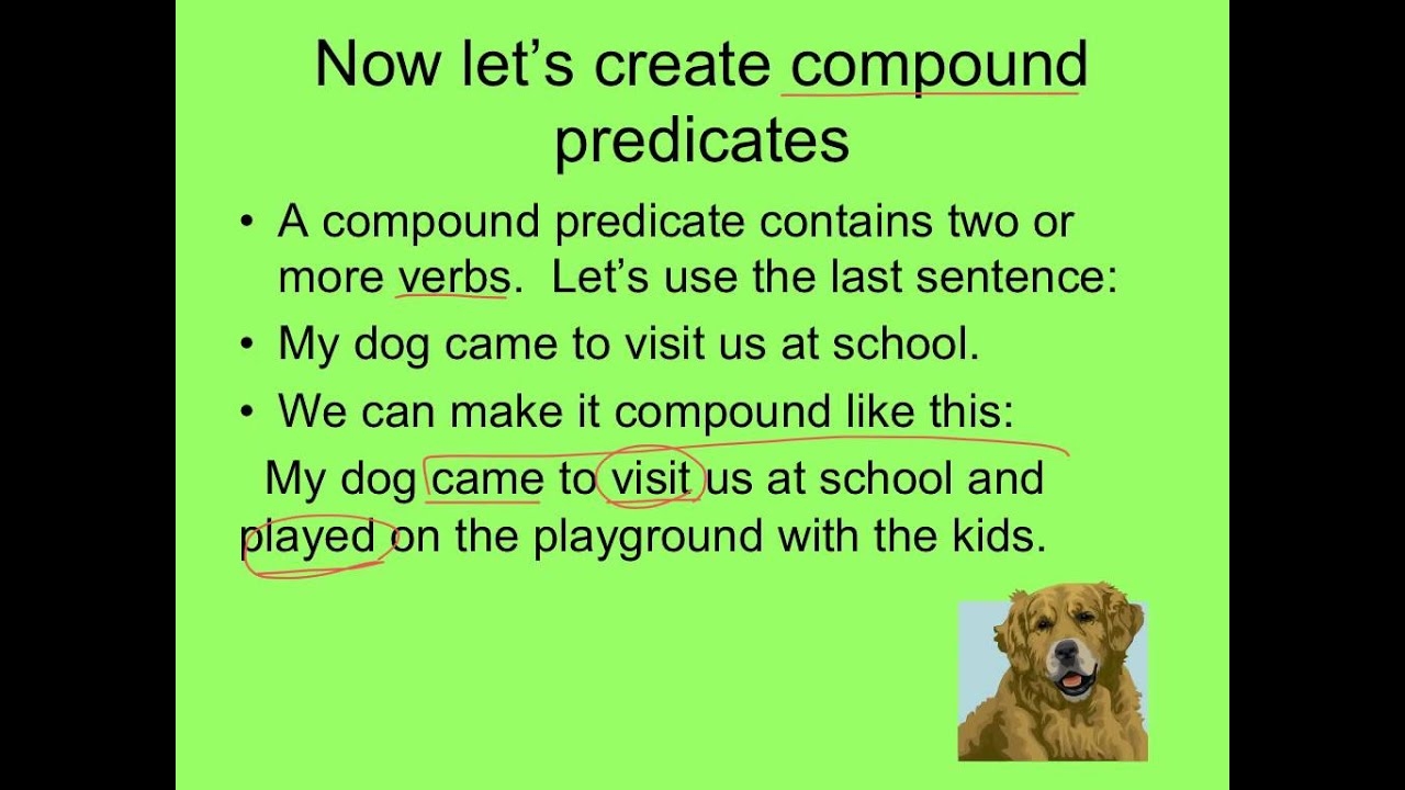 Compound Predicates Video YouTube