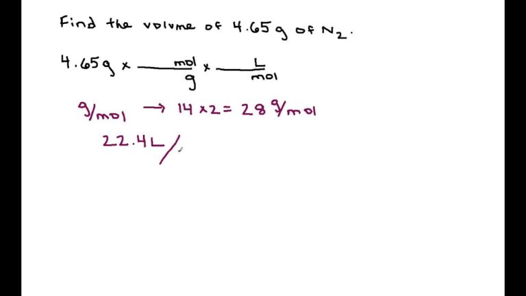 Converting Between Grams And Liters YouTube