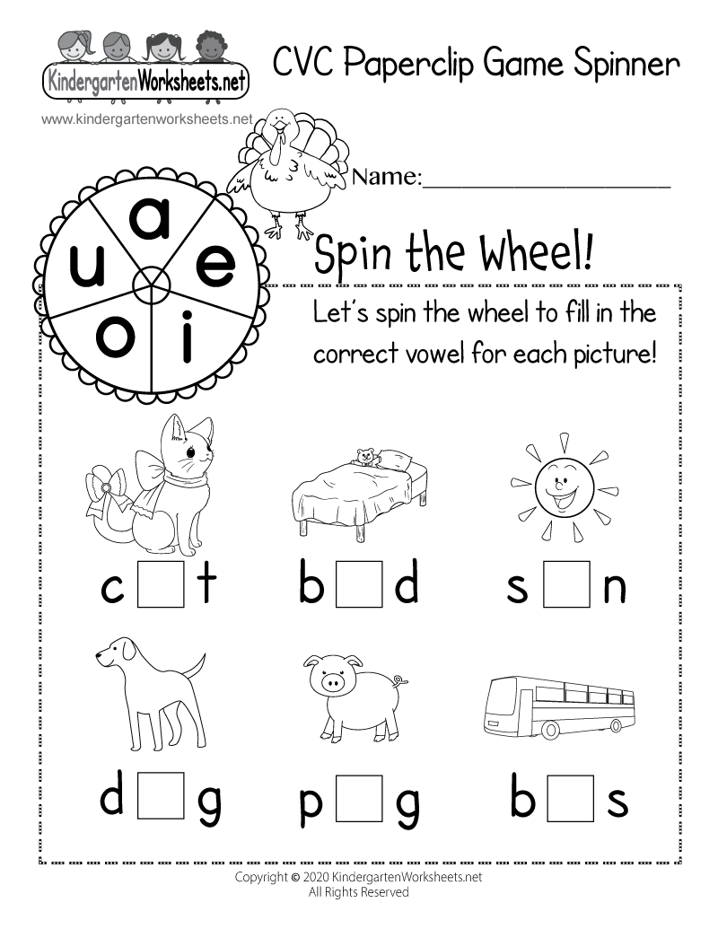 free printable cvc worksheets for kindergarten free printable cvc worksheets for kindergarten