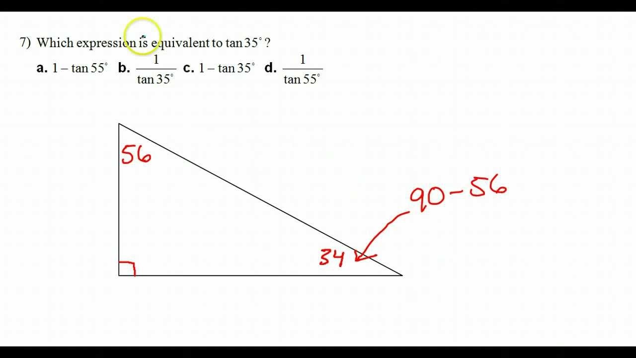 Day 01A Acute Angles Of A Right Triangle Are Complementary YouTube