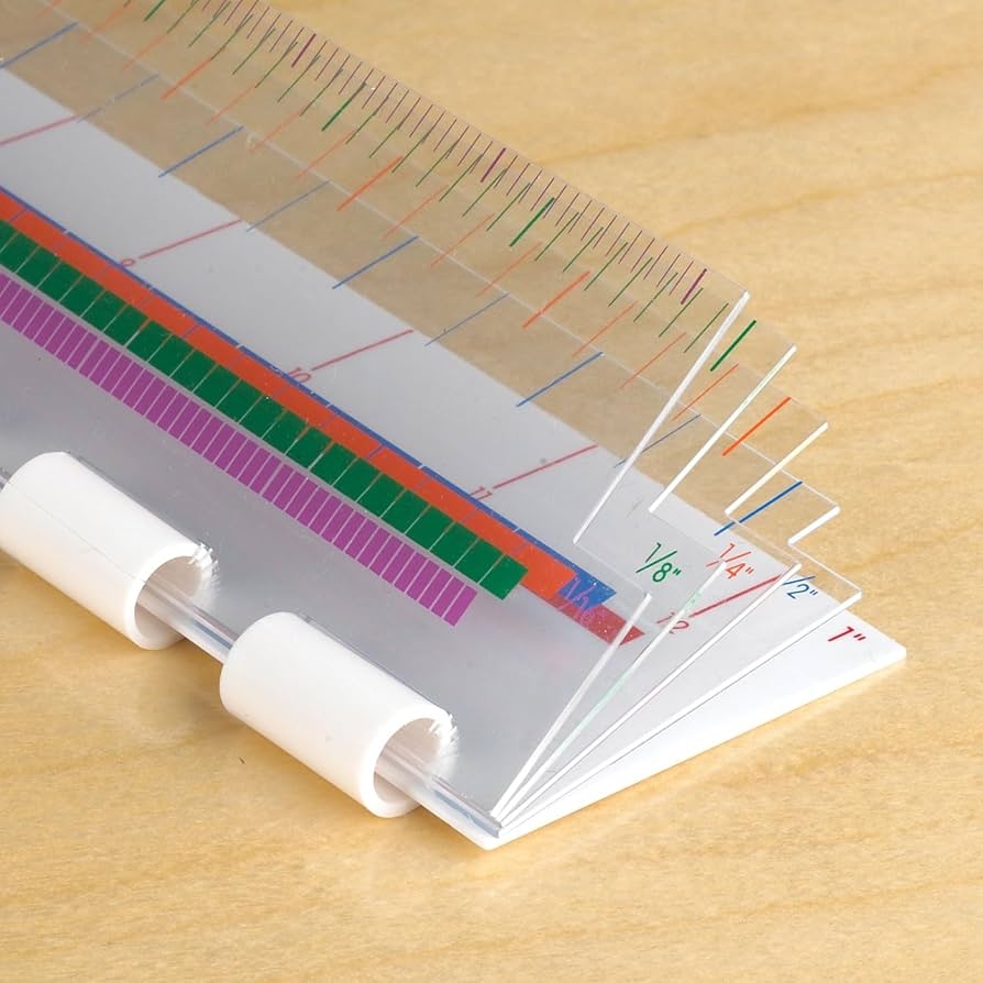 EAI Education The Master Fraction Ruler Amazon