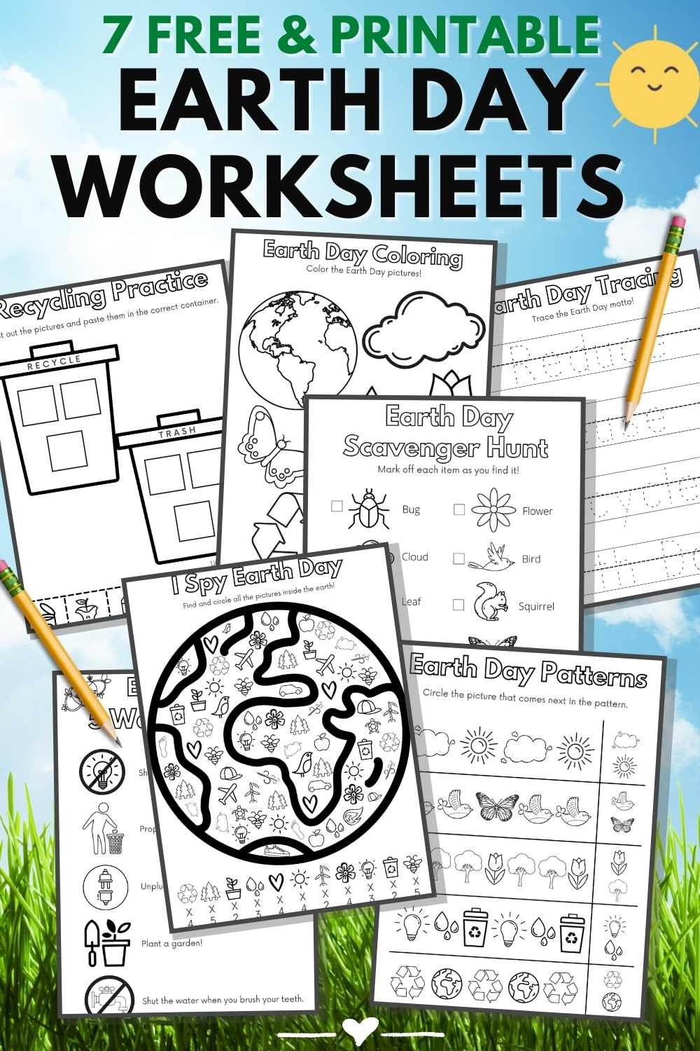 earth day activity worksheets