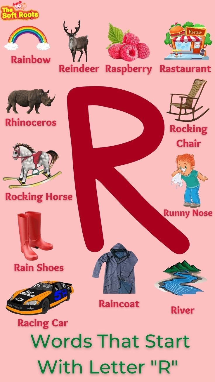 Easy Words That Start With Letter R 
