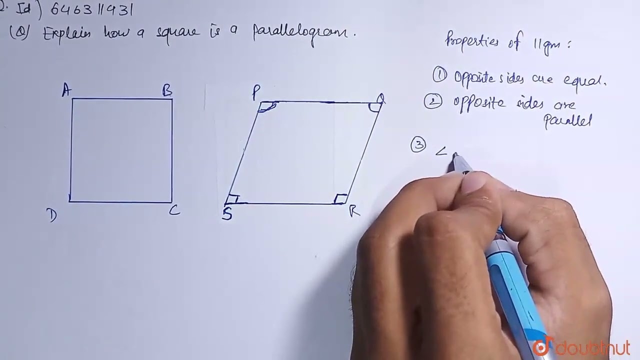 is a square a parallelogram