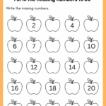 Fill In The Missing Numbers To 50 Worksheet Kindergarten Numbers 1 To 50 Book Made By Teachers