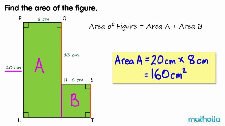 Finding The Area Of A Composite Figure YouTube