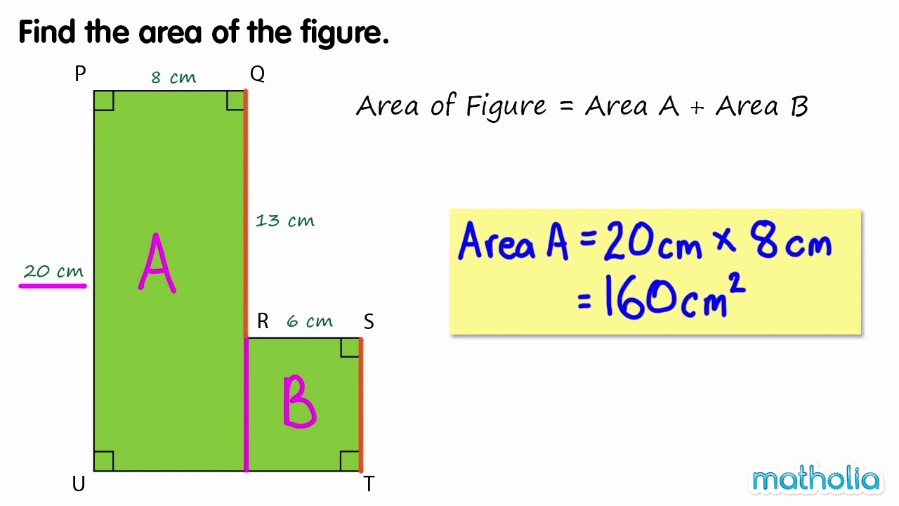 Finding The Area Of A Composite Figure YouTube