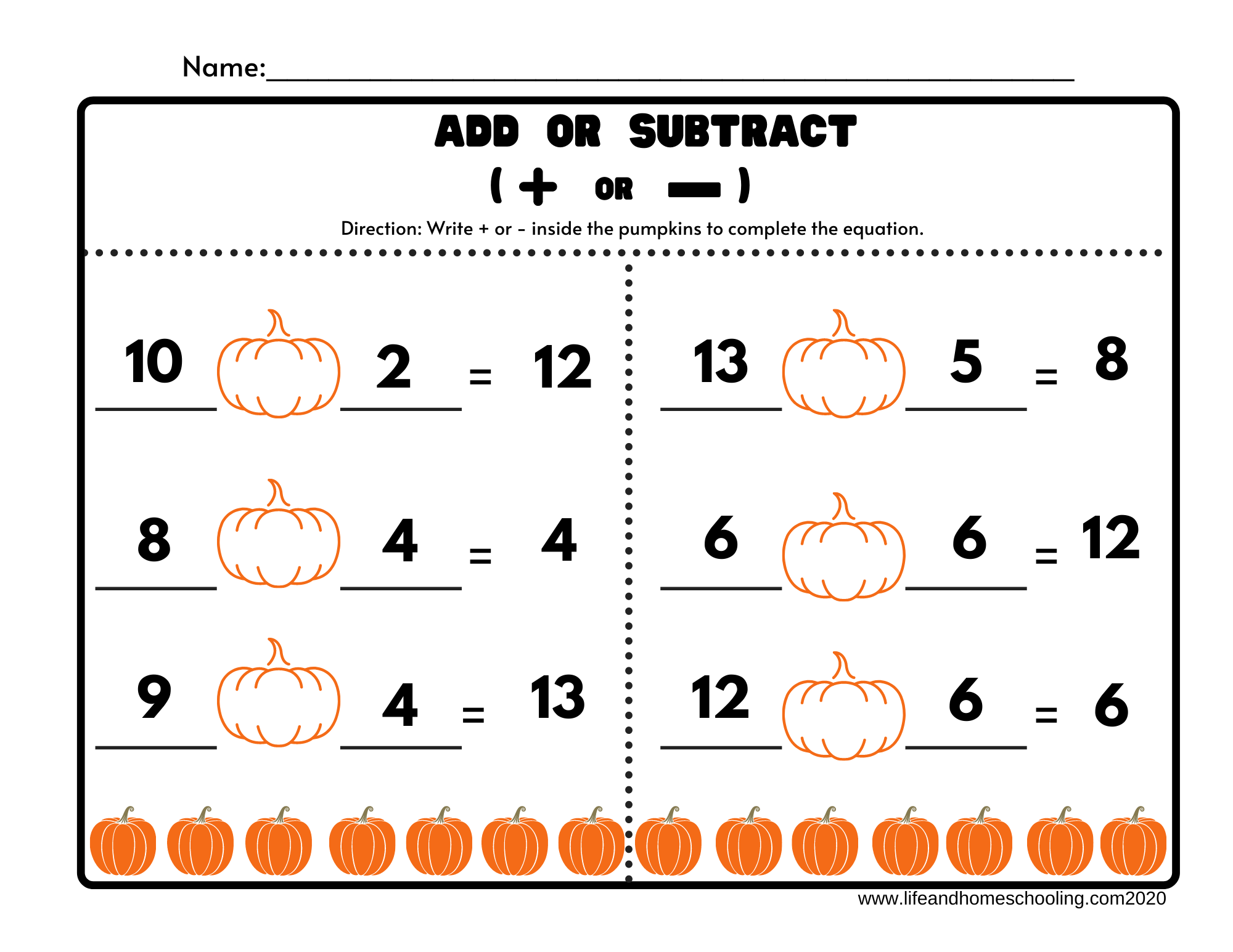 First Grade Add Or Subtract Made By Teachers