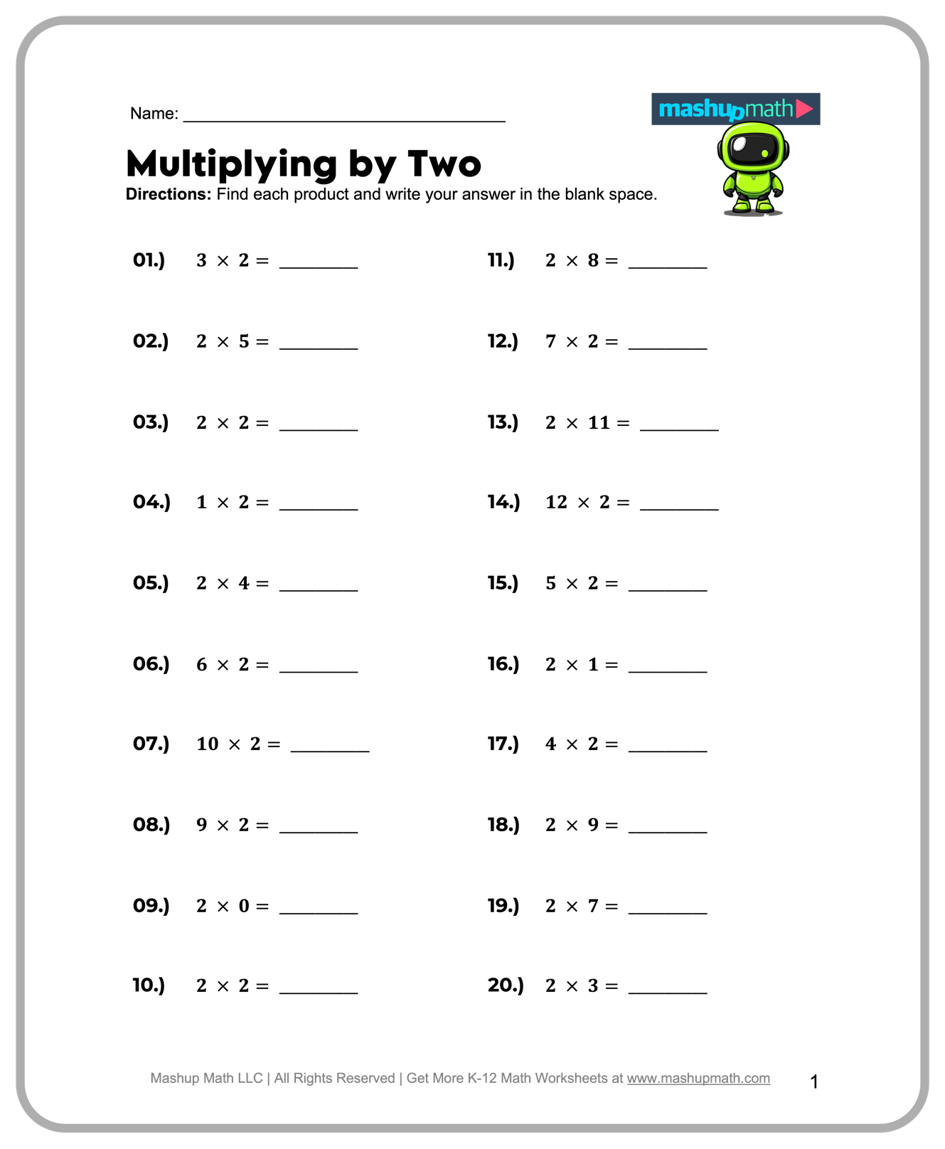 2nd grade free math worksheets