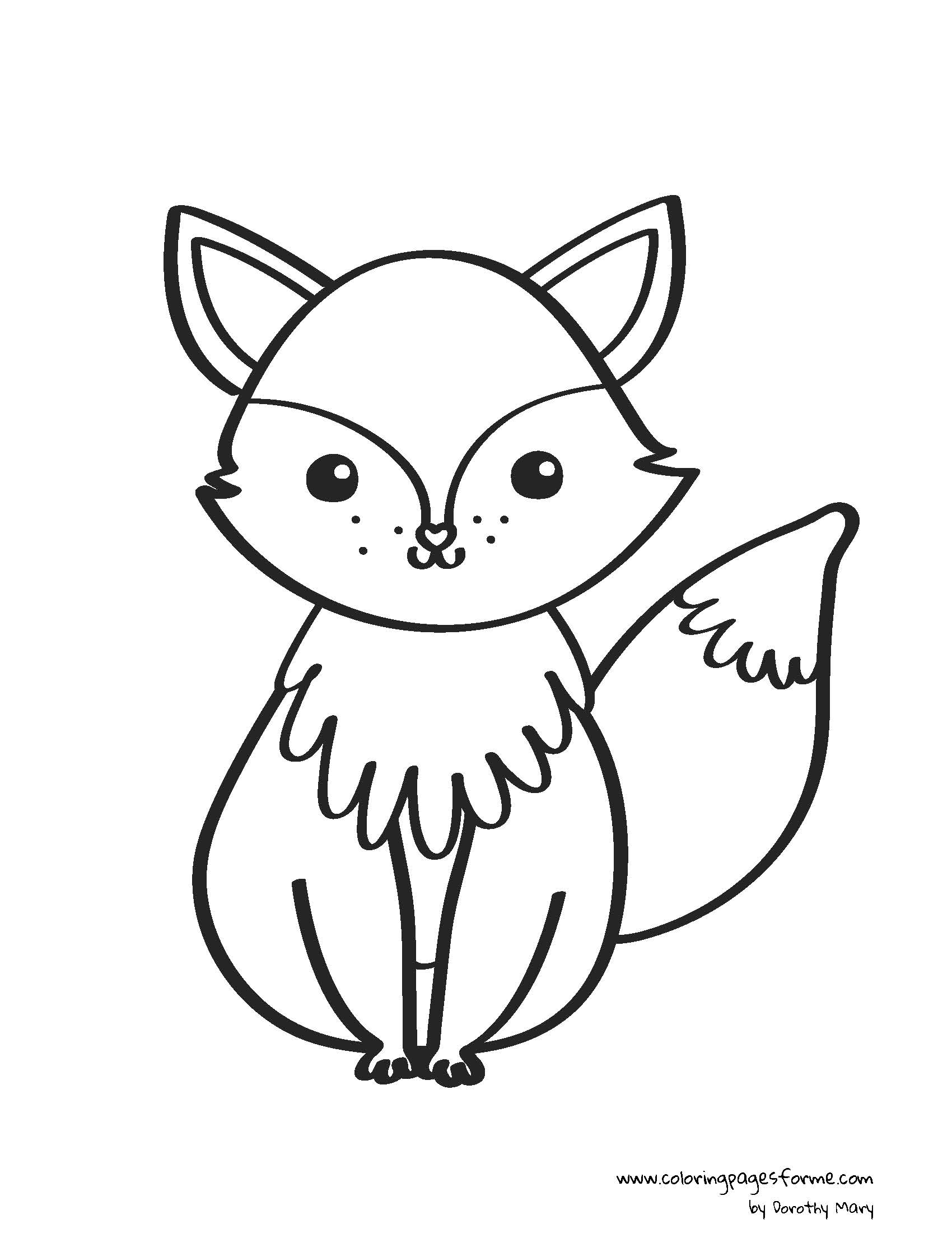 pictures to color animals