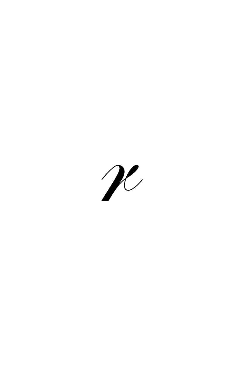 Free Cursive Letters Printable Royal Fancy Lowercase R