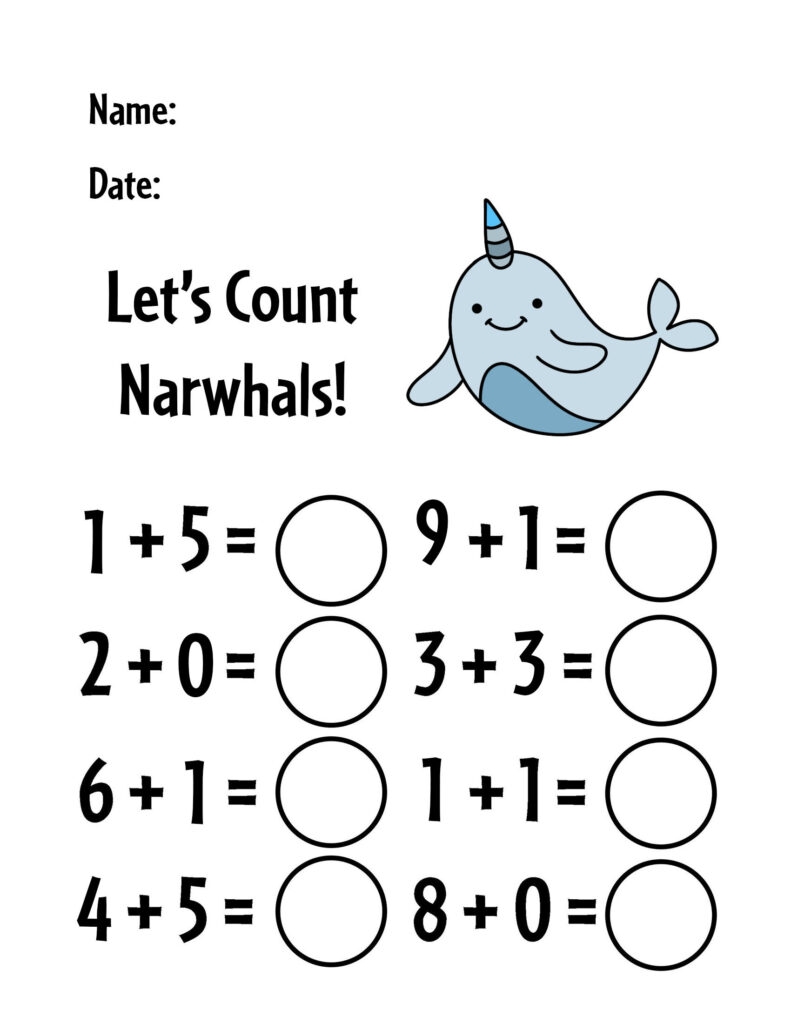 worksheets for kindergarten