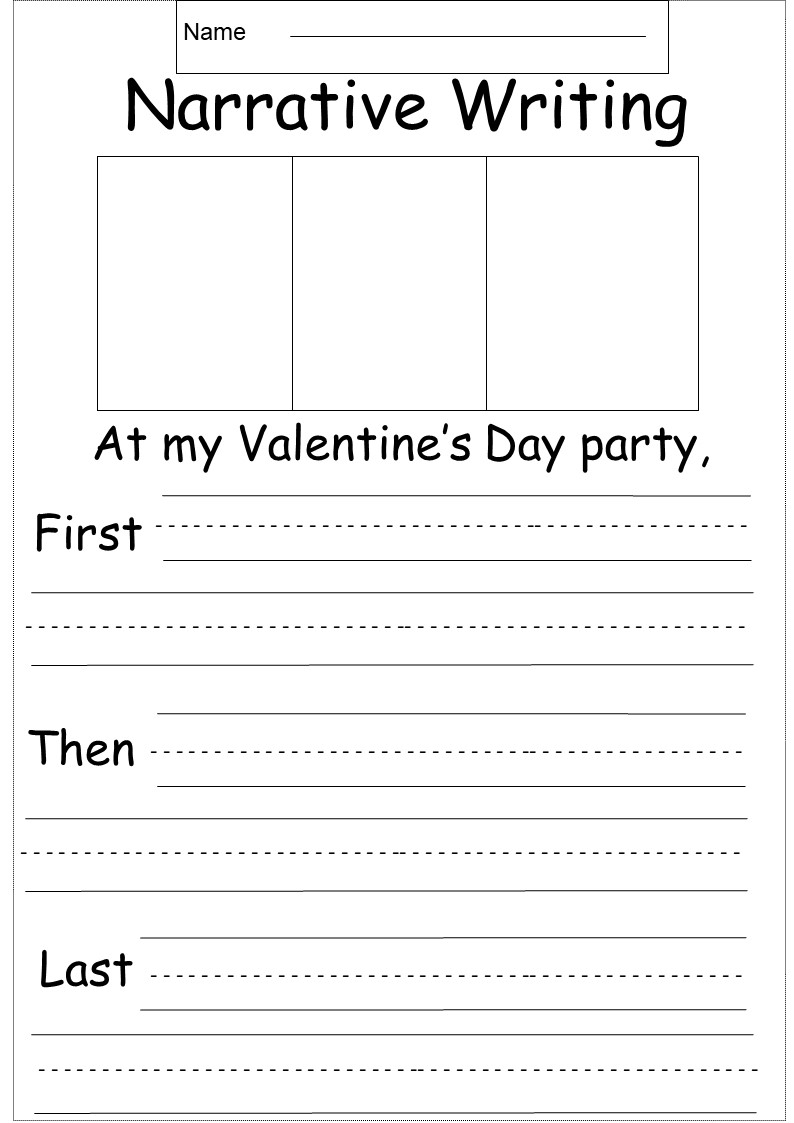 free printable writing worksheets kindergarten
