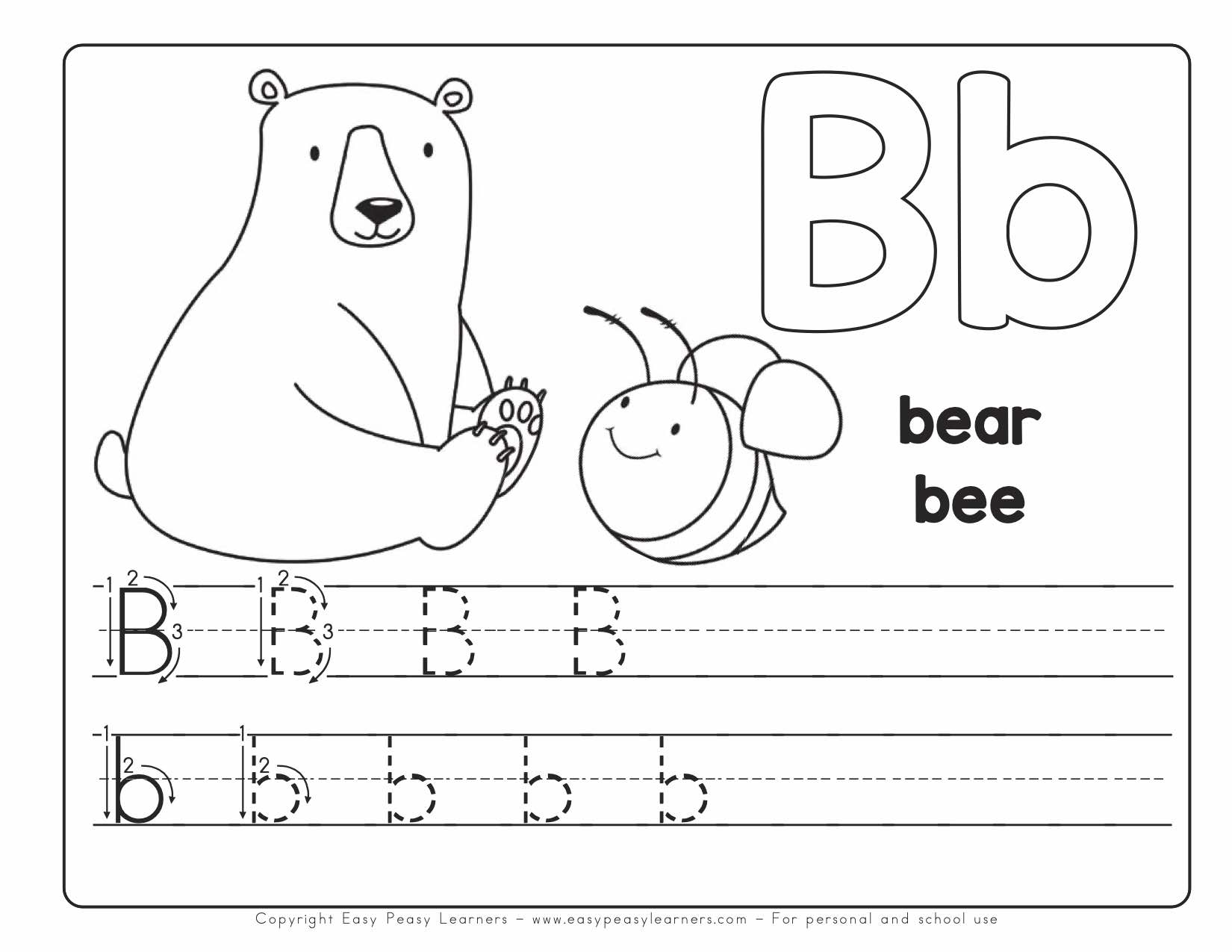 free printable alphabet worksheets