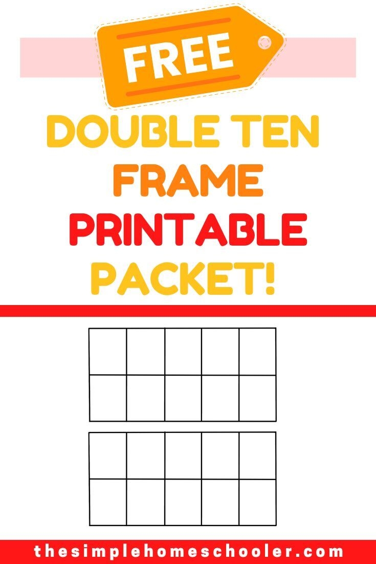 printable double ten frame