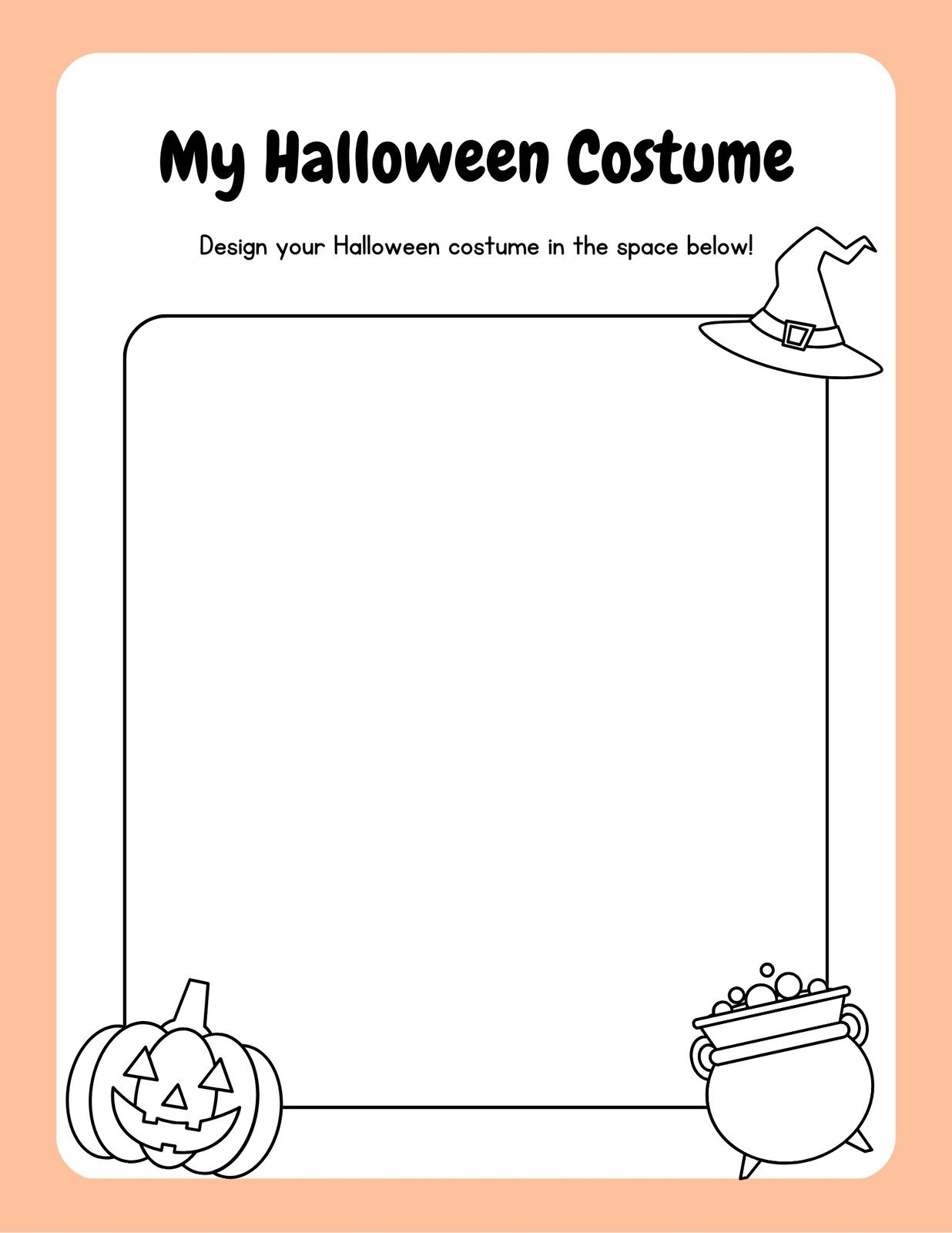 Free Printable Halloween Worksheet Templates To Edit Canva