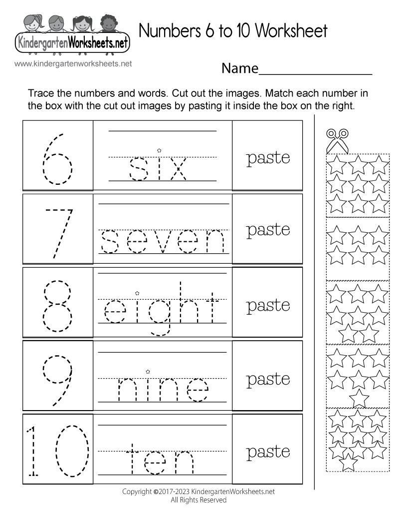 free printable number worksheets for preschool