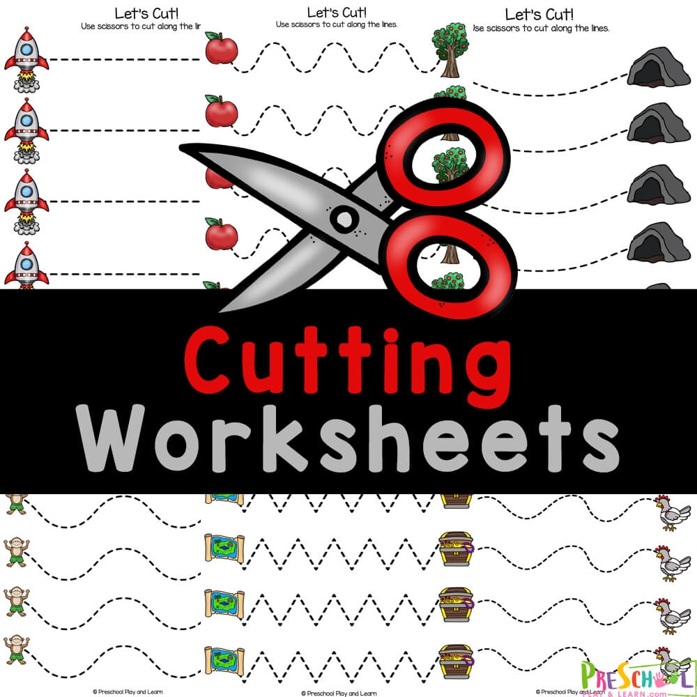 free printable cutting worksheets for preschoolers