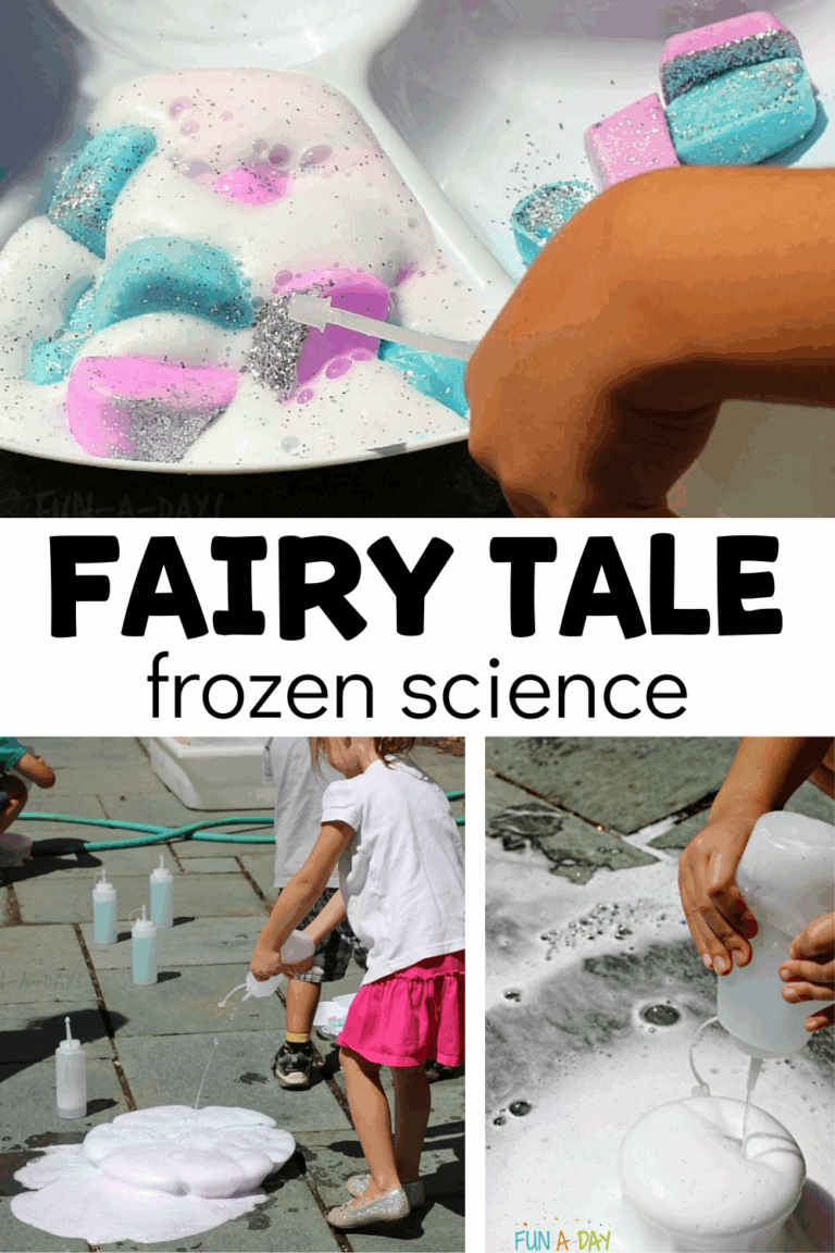 Frozen Fairy Tale Science For Preschoolers Fun A Day 