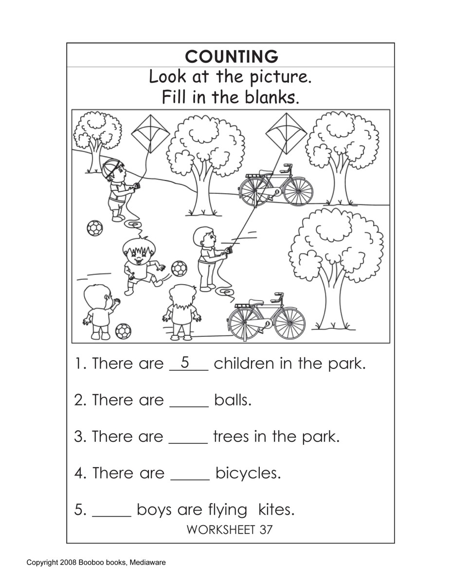 getting ready for kindergarten worksheets