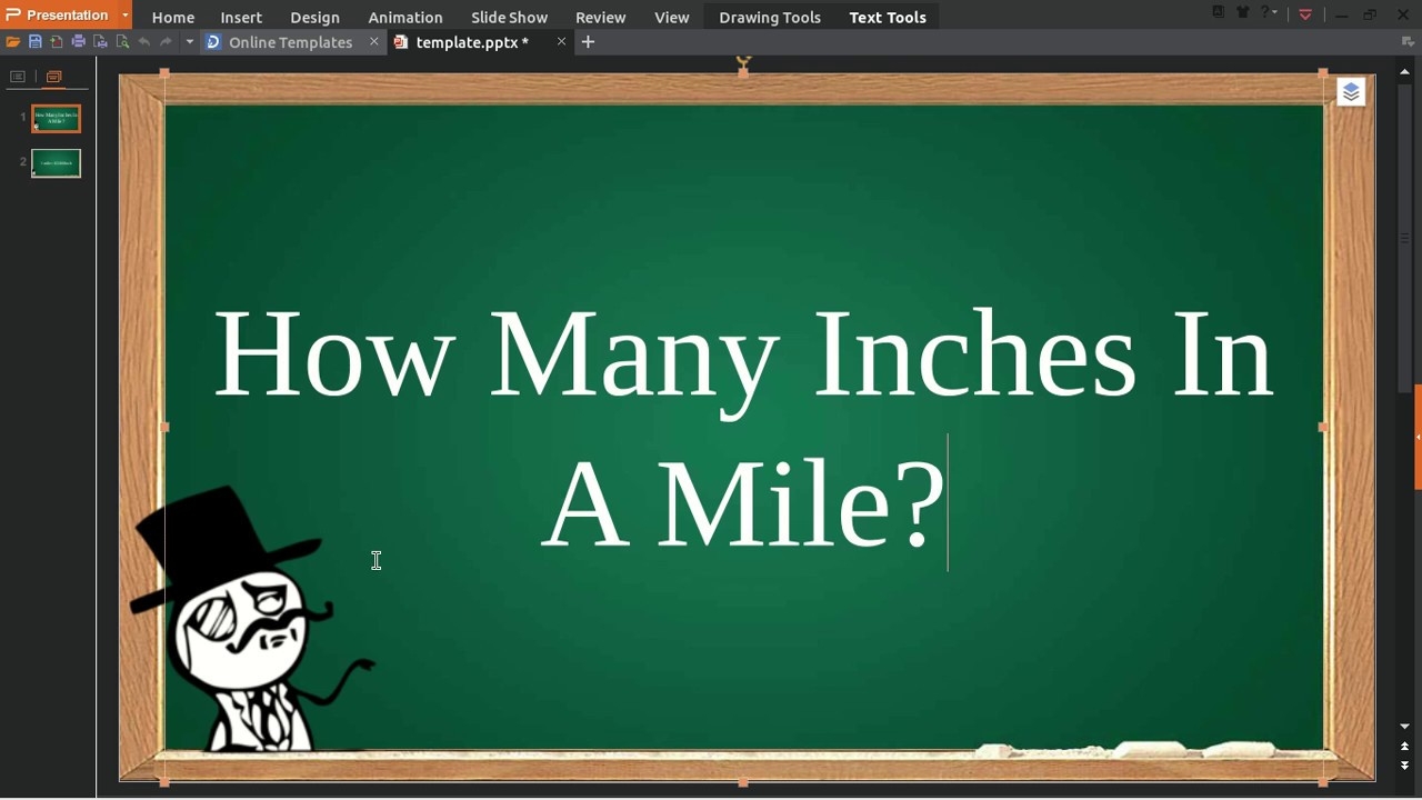 How Many Inches In A Mile YouTube