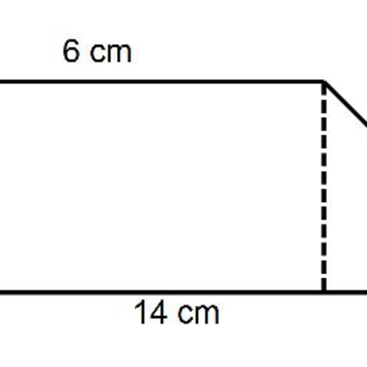 How To Calculate The Area Of A Composite Or Compound Shape Rectangles Triangles Circles Owlcation