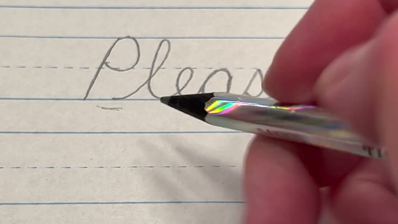 How To Connect Cursive Capital P YouTube