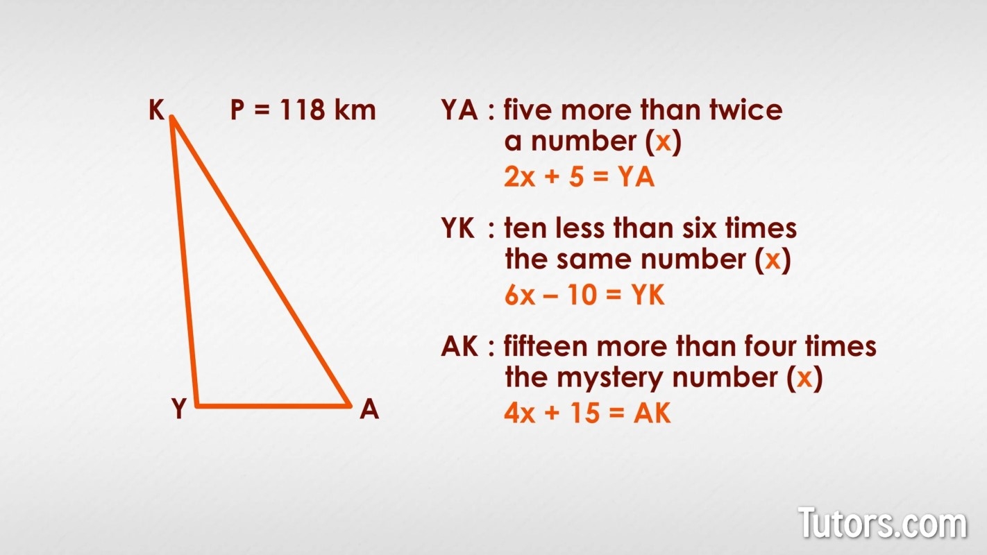 How To Find The Perimeter Of A Triangle Formula Video 