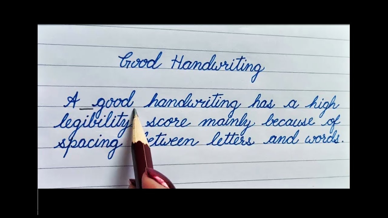 how to improve handwriting