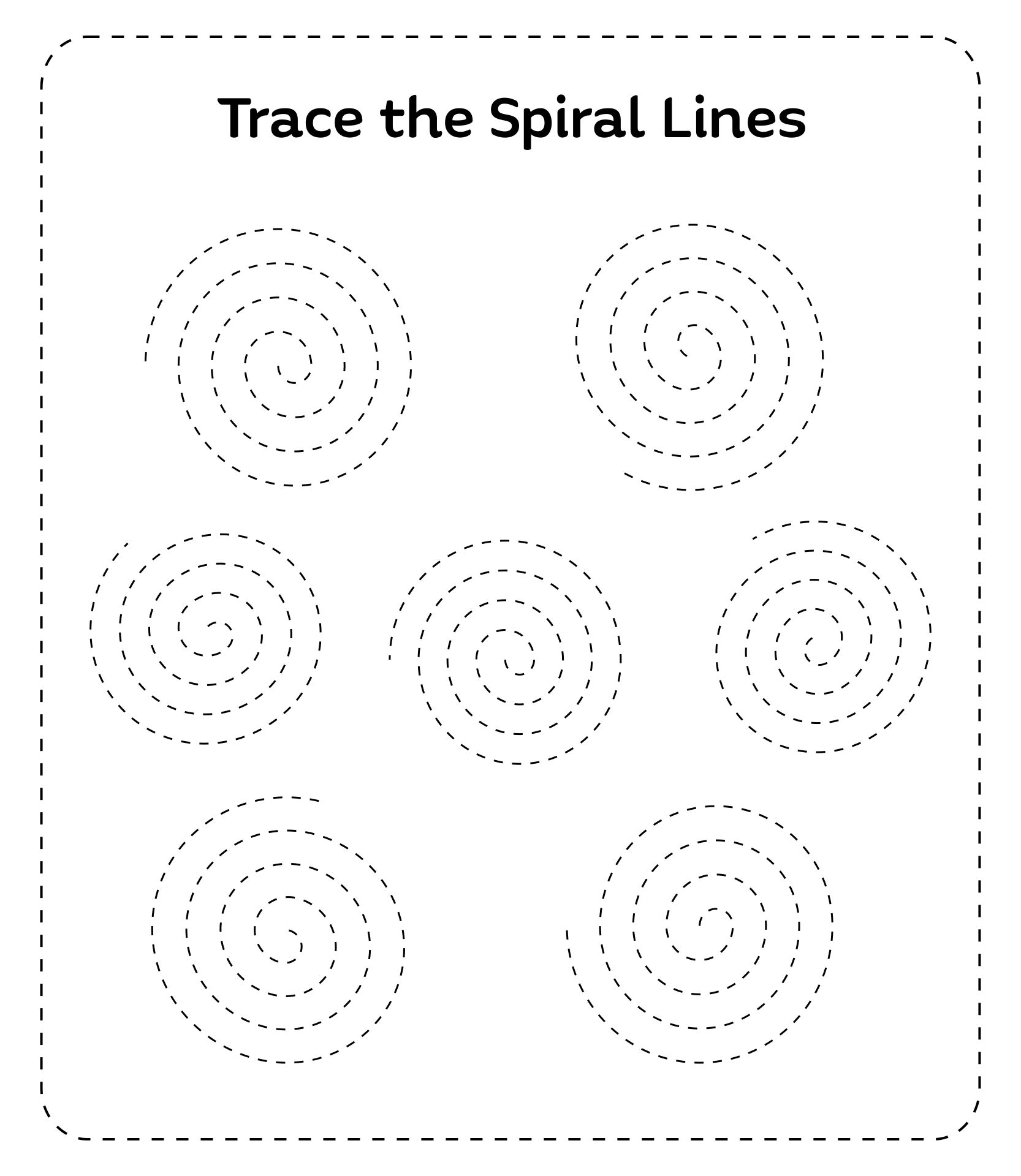 Kids Tracing Page 10 Free PDF Printables Printablee