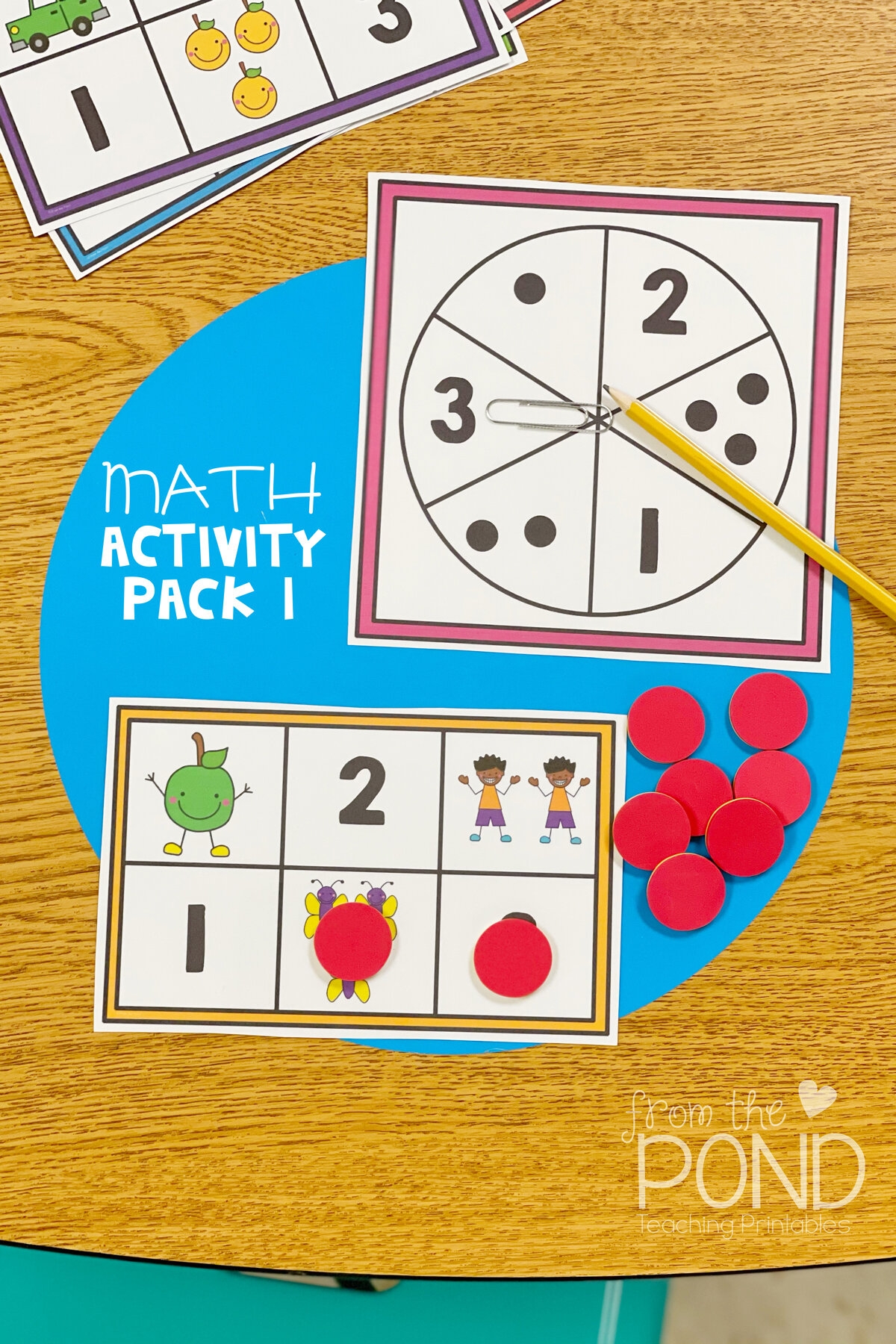 Kindergarten Math Centers From The Pond