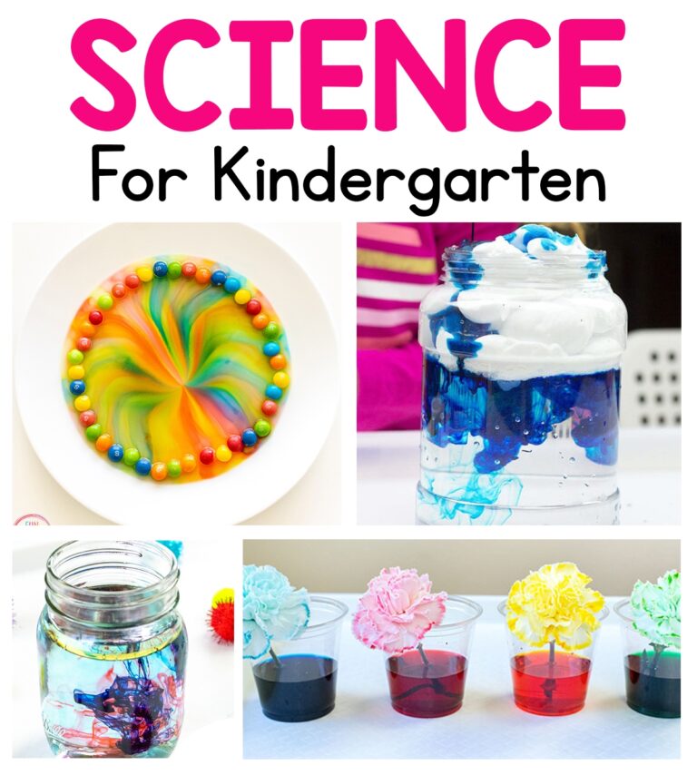 Kindergarten Science Experiments