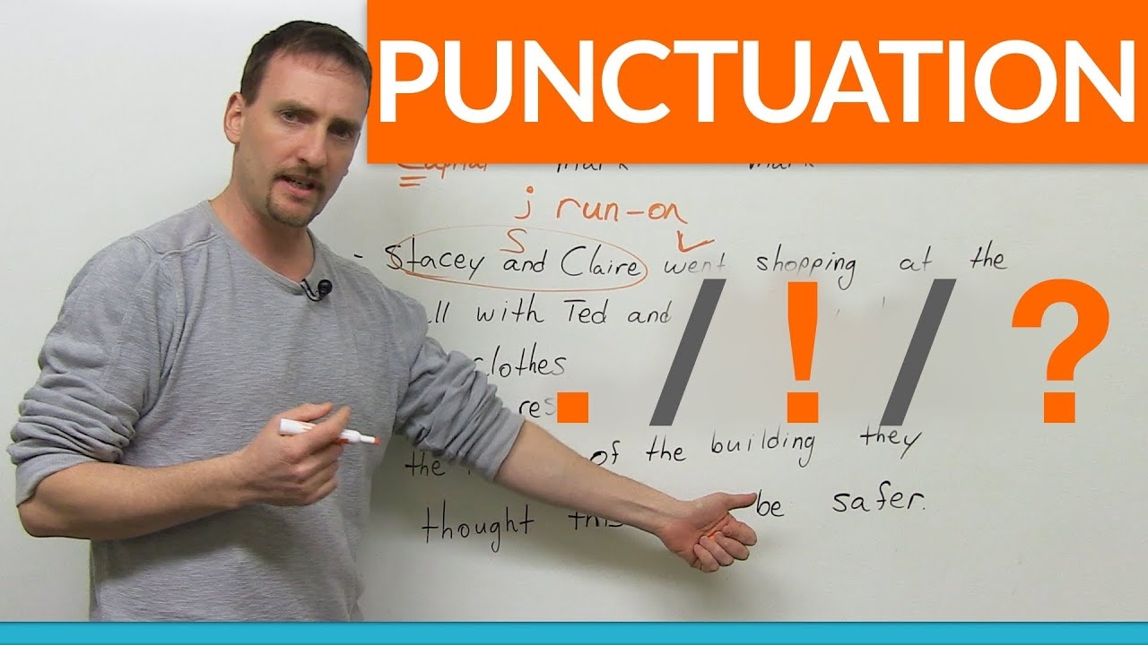 Learn Punctuation Period Exclamation Mark Question Mark YouTube