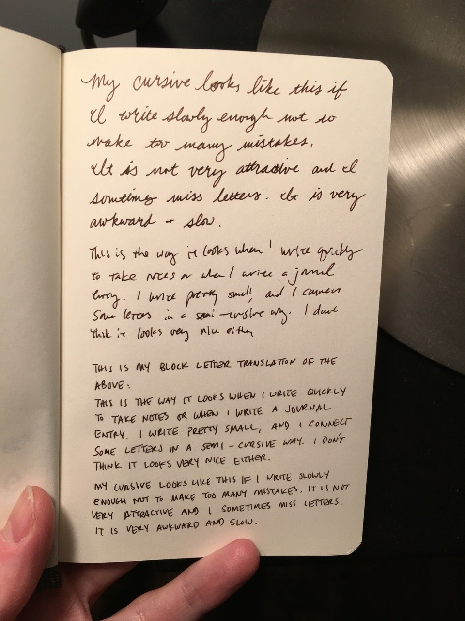 Learn To Write Cursive Notebook Stories