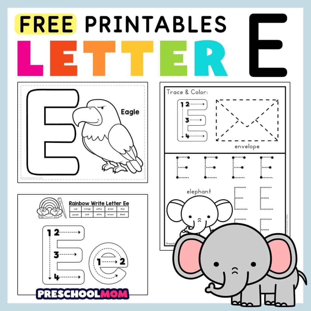 free printable activities for kindergarten