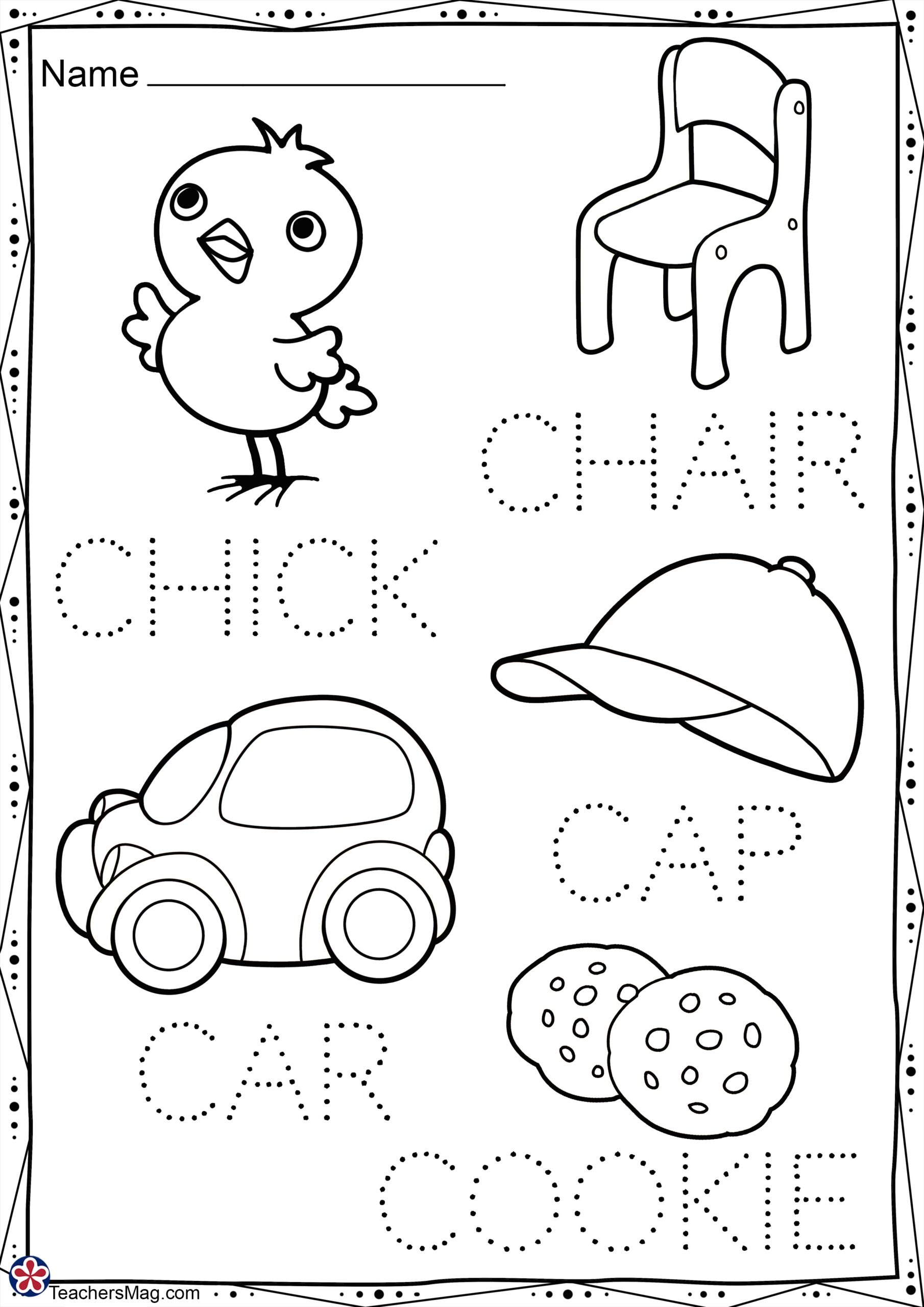 preschool printables worksheets