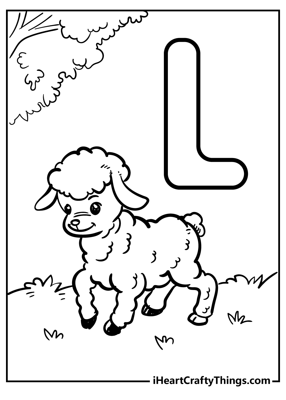 letter l worksheets free printables